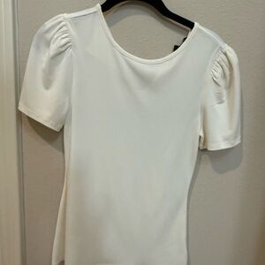 Express Classic Cream Blouse